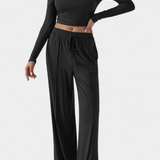 Conjunto Celaen de 2 Piezas con Cuello Redondo
