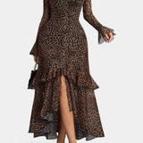 Vestido Maxi Amali con Escote Cuadrado