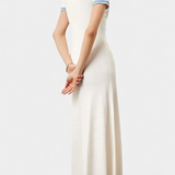 Vestido Midi de Punto Alexia con Detalle