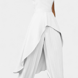 Conjunto Asimétrico Chrysoula con Pantalones Plisados