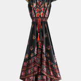 Vestido Floral Boho Chic Chiara con Cintura Ajustable