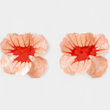 Pendientes Geométricos en Forma de Flor