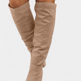 Botas de Tacón Ancho hasta la Rodilla Calliope