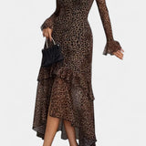 Vestido Maxi Amali con Escote Cuadrado