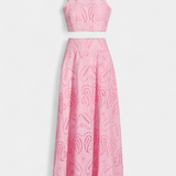 Conjunto de Encaje Floral Romántico Danitza