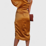 Vestido Anais Fluido con Silueta Elegante y Atemporal
