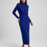Vestido Midi Índigo