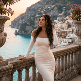 Vestido Maxi Marfil