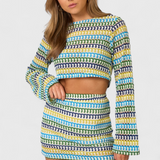 Conjunto Boho de Ganchillo Ligero Islene