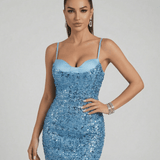 Vestido de Lentejuelas Azurea