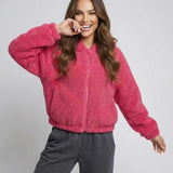 Chaqueta de Forro Polar Berry