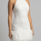 Vestido Mini Bianca Blanco