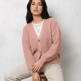 Cardigan Rosa
