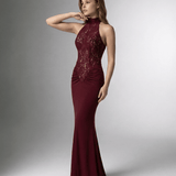 Vestido Maxi Burdeos