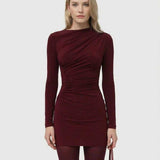 Vestido Mini Burdeos