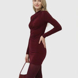 Vestido Mini Burdeos