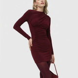 Vestido Mini Burdeos