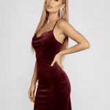 Vestido Mini Burdeos