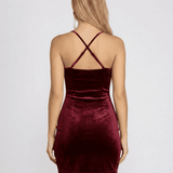 Vestido Mini Burdeos