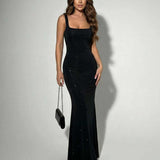 Vestido Maxi Celeste