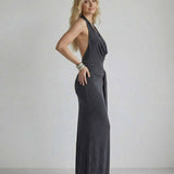Vestido Maxi Celeste