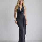 Vestido Maxi Celeste