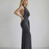 Vestido Maxi Celeste