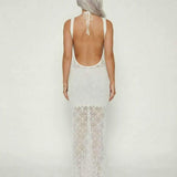 Vestido Maxi Celeste