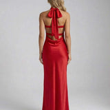 Vestido Maxi Celeste