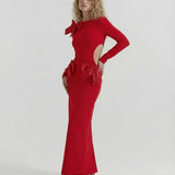 Vestido Maxi Celeste