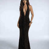 Vestido Maxi Celeste