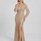 Vestido Maxi Celeste