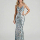 Vestido Maxi Celeste