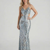 Vestido Maxi Celeste