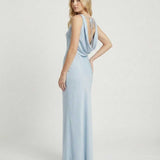 Vestido Maxi Celeste