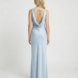 Vestido Maxi Celeste
