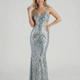 Vestido Maxi Celeste