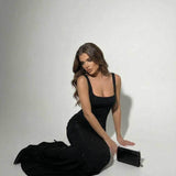 Vestido Maxi Celeste