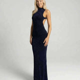 Vestido Maxi Celeste