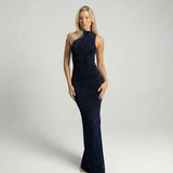 Vestido Maxi Celeste