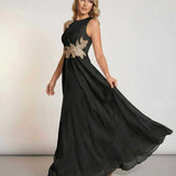 Vestido Maxi Celeste