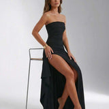 Vestido Maxi Celeste