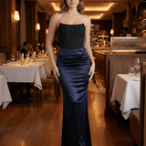 Vestido Maxi Celeste