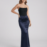 Vestido Maxi Celeste