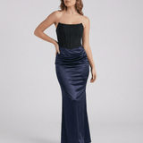 Vestido Maxi Celeste