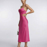 Vestido Midi Celeste