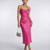 Vestido Midi Celeste