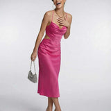 Vestido Midi Celeste