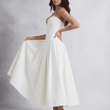 Vestido Midi Celeste