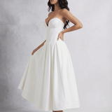 Vestido Midi Celeste